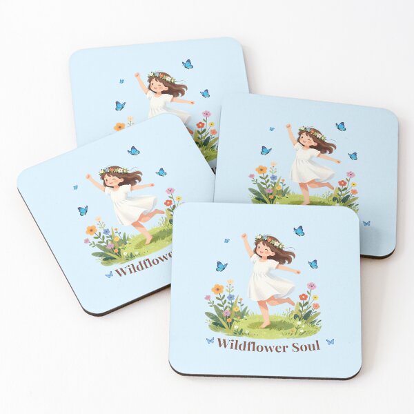 Item preview, Wildflower Soul – Dancing Through the Wildflowers designed and sold by BCapybara.