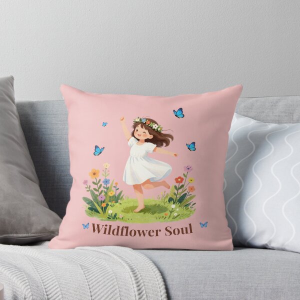 Item preview, Wildflower Soul – Dancing Through the Wildflowers designed and sold by BCapybara.