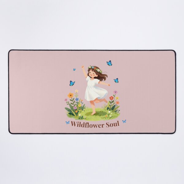Item preview, Wildflower Soul – Dancing Through the Wildflowers designed and sold by BCapybara.