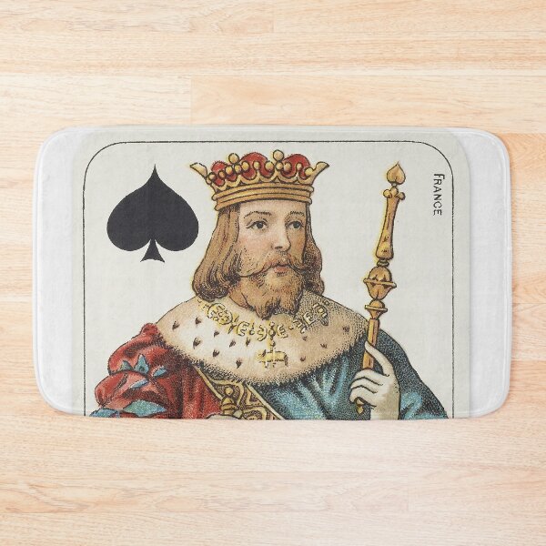 Item preview, Vintage French Tarot Deck King of Spades designed and sold by Glimmersmith.