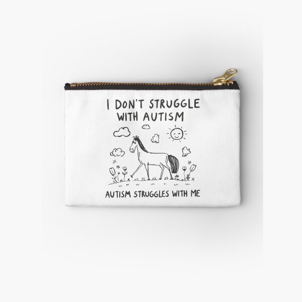 Item preview, I Don't Struggle With Autism Autism Struggles With Me Neurodiversity Pride Autistic Acceptance designed and sold by RetroMini2026.