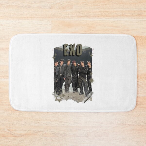 Item preview, EXOO Kpop Solo Artist Black and White Collage Digital Art Portrait designed and sold by AJUNICE STUDIO.