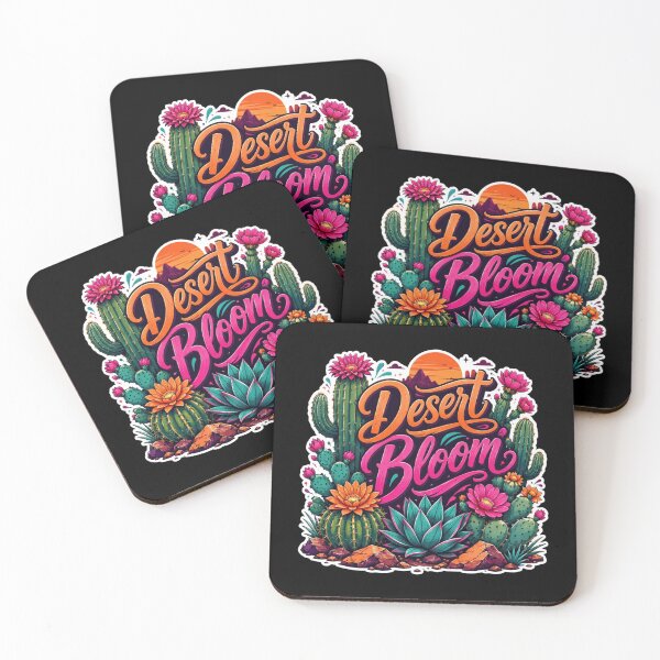 Item preview, Desert Bloom Cactus And Succulent   designed and sold by Sketchlegacy.