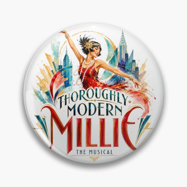 Item preview, Thoroughly Modern Millie the Musical designed and sold by Rock_On.