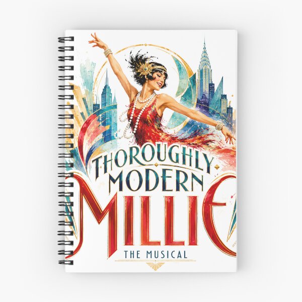 Item preview, Thoroughly Modern Millie the Musical designed and sold by Rock_On.