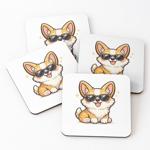 Item preview, Happy Corgi designed and sold by Wild Horizon Studio.