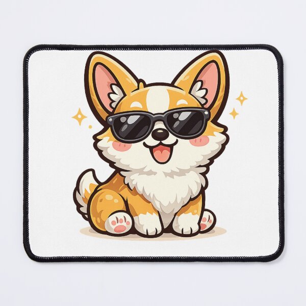 Item preview, Happy Corgi designed and sold by Wild Horizon Studio.