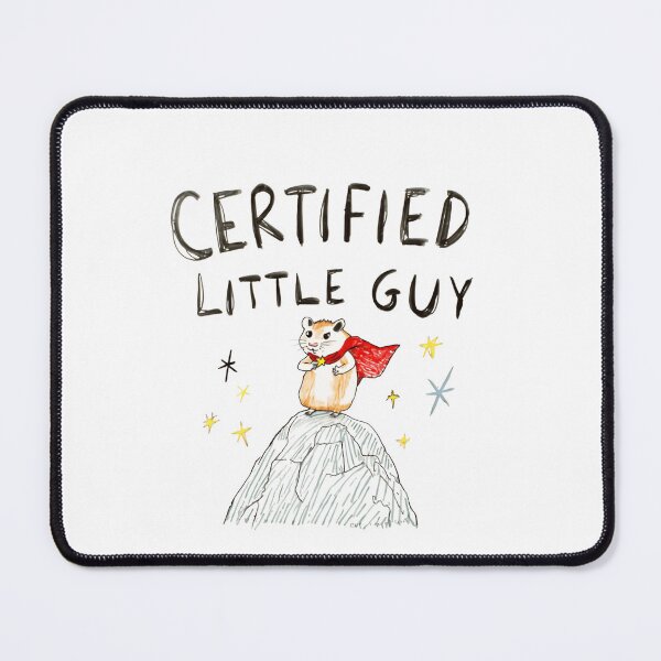Item preview, Certified Little Guy Hamster Pet Owner Funny Animal Lover designed and sold by RetroMini2026.