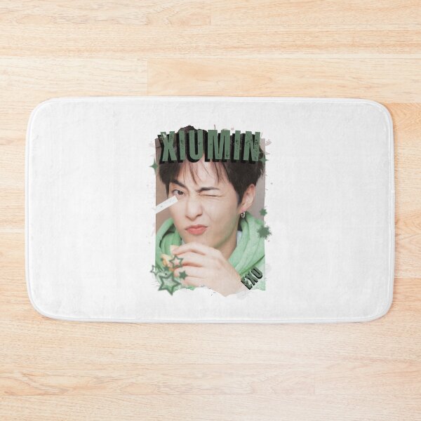 Item preview, EXOO Xiumin Kpop Solo Artist Black and White Collage Digital Art Portrait designed and sold by AJUNICE STUDIO.