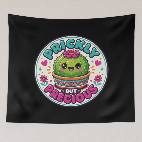 Item preview, Prickly But Precious Cute Cactus  designed and sold by Sketchlegacy.