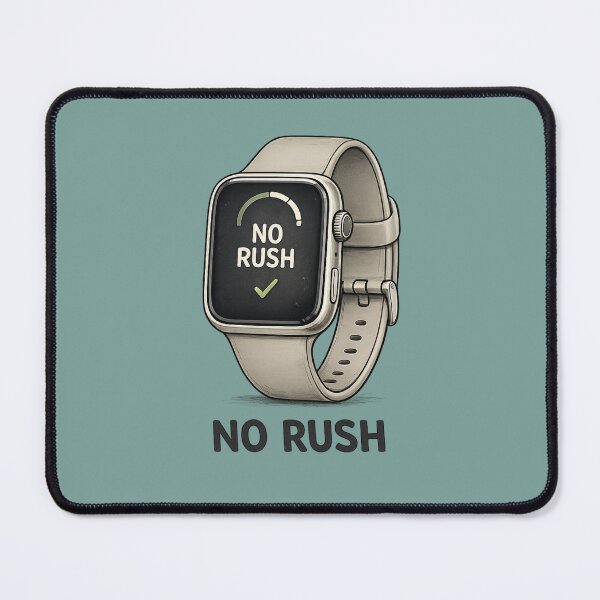 Item preview, No Rush – Modern Slow Living Watch designed and sold by RosalesArts.