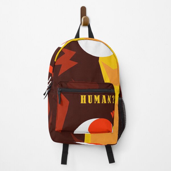 Item preview, HUMAN? Absurd Yellow Lizard Comic Graphic designed and sold by The Nomadic Designs.