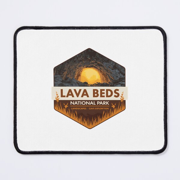 Item preview, Lava Beds National Park Landscapes - Cave Exploration National Park Caving Adventure designed and sold by Simsimah26Parks.