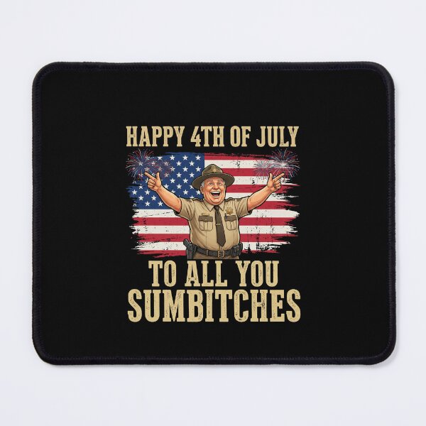 Item preview, Happy 4th Of July To All You Sumbitches American Patriot Independence Day Humor designed and sold by SofenArt.