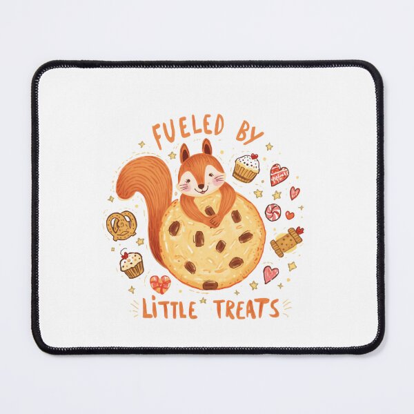 Item preview, Fueled By Little Treats Squirrel Sweet Tooth Dessert Lover designed and sold by RetroMini2026.