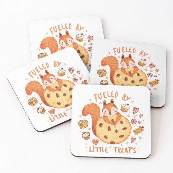 Item preview, Fueled By Little Treats Squirrel Sweet Tooth Dessert Lover designed and sold by RetroMini2026.