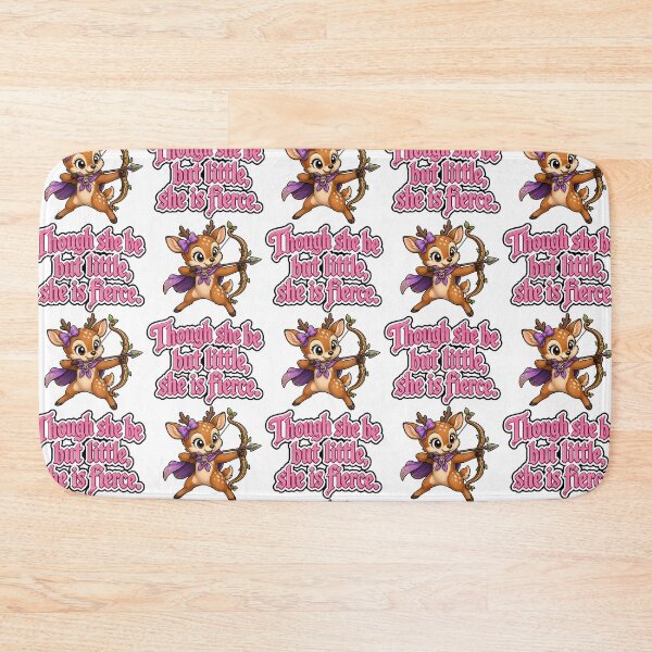 Item preview, Though she be little, she be fierce. Deer, fawn designed and sold by DaveNeurotic.