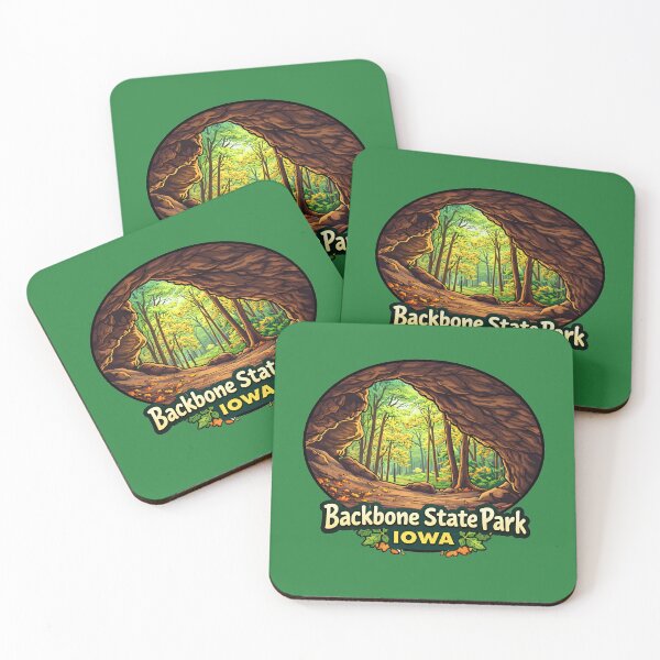 Item preview, Backbone State Park  designed and sold by Broken Antler Designs .