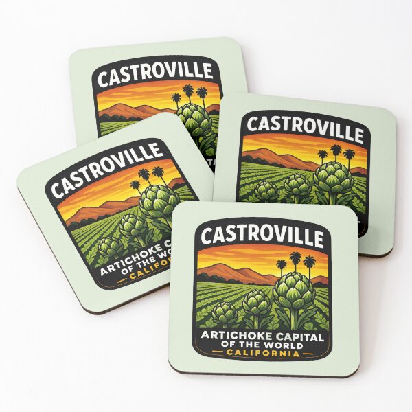 Item preview, Castroville - Artichoke Capital of the World, California  designed and sold by Myra365Art.