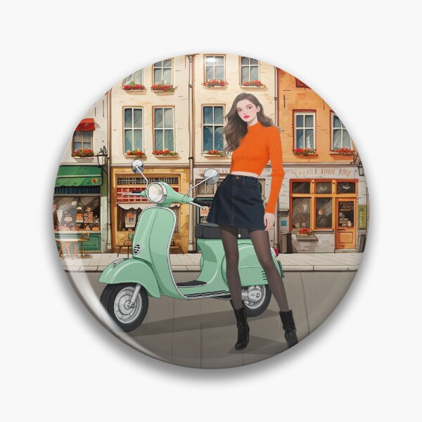 Item preview, HER RIDE GETS HER AROUND TOWN designed and sold by Tammera.