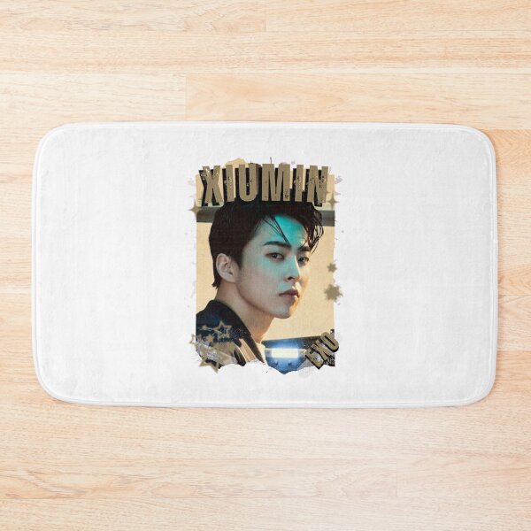 Item preview, EXOO Xiumin Kpop Solo Artist Black and White Collage Digital Art Portrait designed and sold by AJUNICE STUDIO.