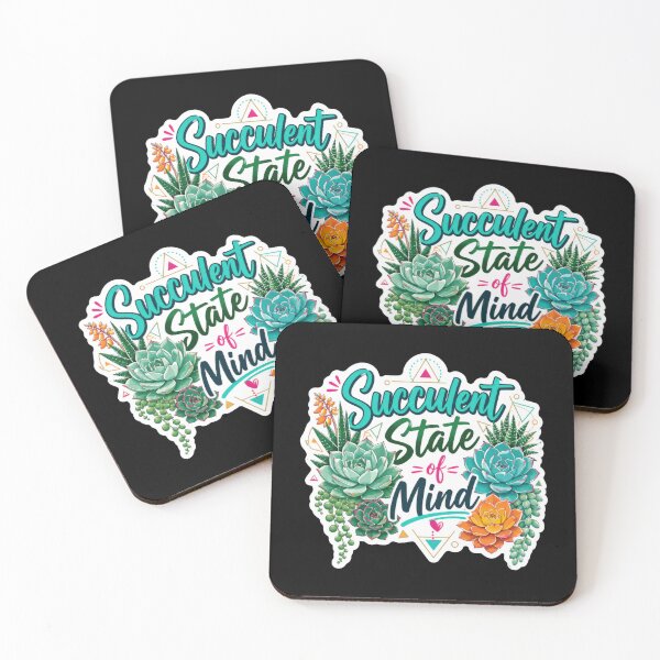 Item preview, Succulent State Of Mind Colorful Plant  designed and sold by Sketchlegacy.