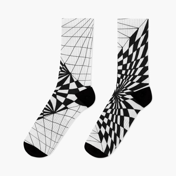 Item preview, Abstract Op Art Butterfly Perspective Line Art designed and sold by Dibujo Divertido.