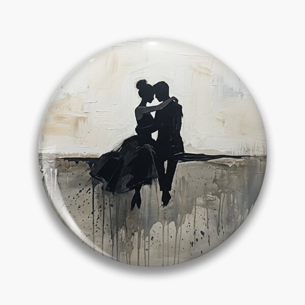 Item preview, Together by the Edge – Modern Minimalist Love Fine Art designed and sold by marianka91.