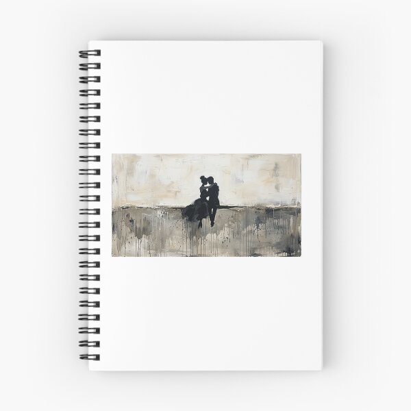 Item preview, Together by the Edge – Modern Minimalist Love Fine Art designed and sold by marianka91.