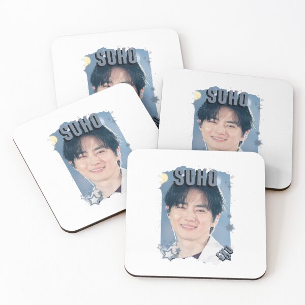Item preview, EXOO Suho Kpop Solo Artist Black and White Collage Digital Art Portrait designed and sold by AJUNICE STUDIO.