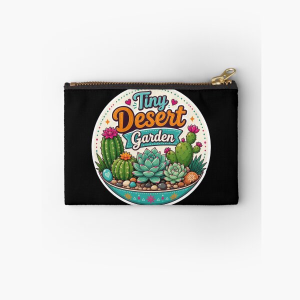 Item preview, Tiny Desert Garden Cactus Succulent designed and sold by Sketchlegacy.