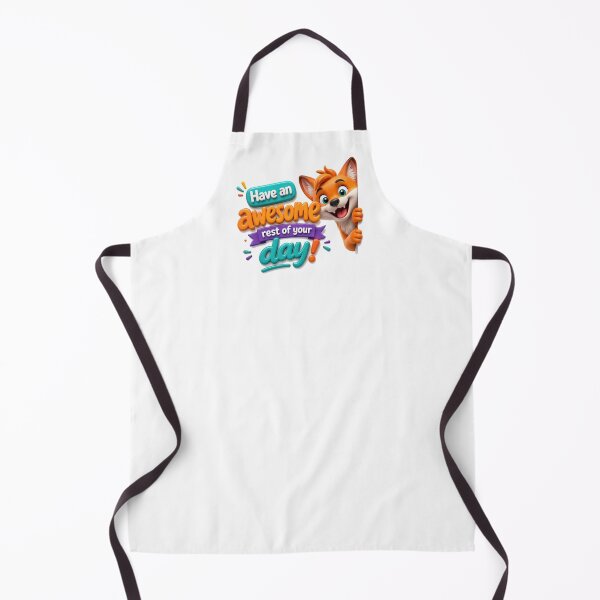 Item preview, Awesome Day Fox Greeting designed and sold by BlissBlvdShop.