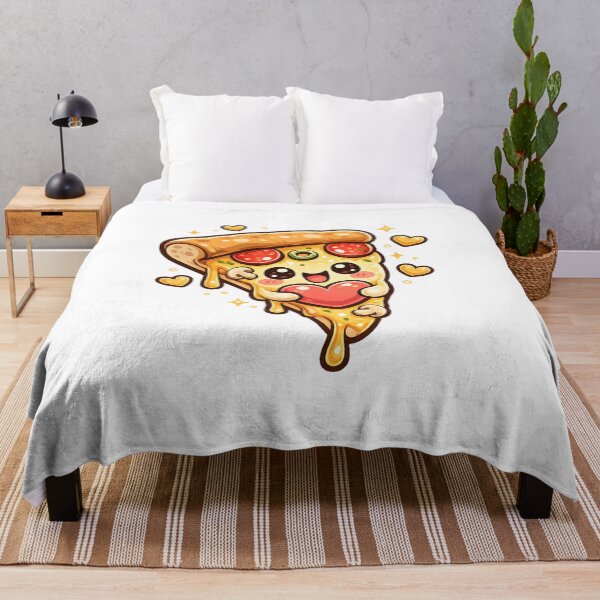 Item preview, Happy Pizza Slice designed and sold by Wild Horizon Studio.