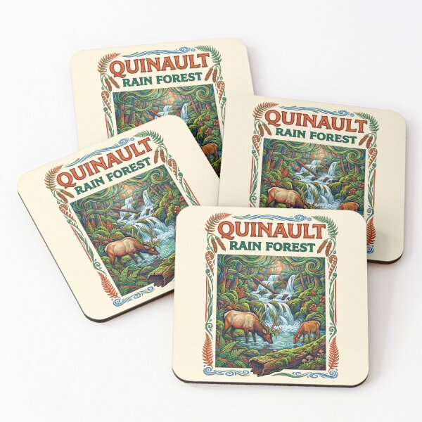 Item preview, Quinault Rain Forest Wildlife Paradise designed and sold by TeeARTHY.