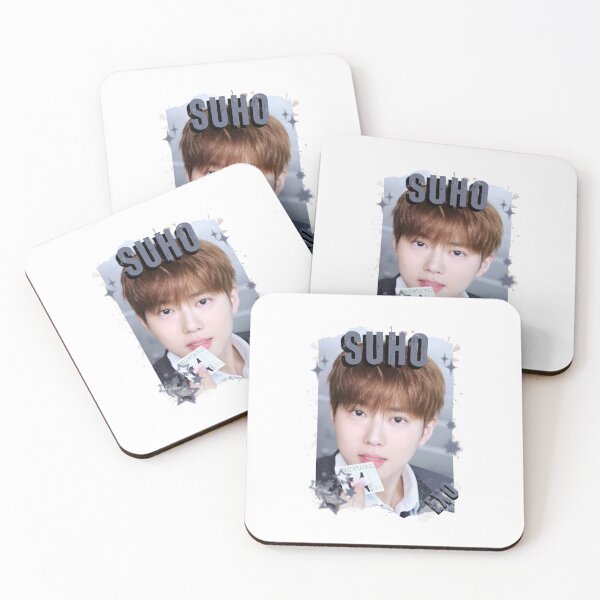 Item preview, EXOO Suho Kpop Solo Artist Black and White Collage Digital Art Portrait designed and sold by AJUNICE STUDIO.