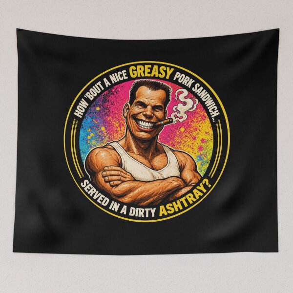 Item preview, He PUKES, You Die! designed and sold by Popcorn Odyssey.