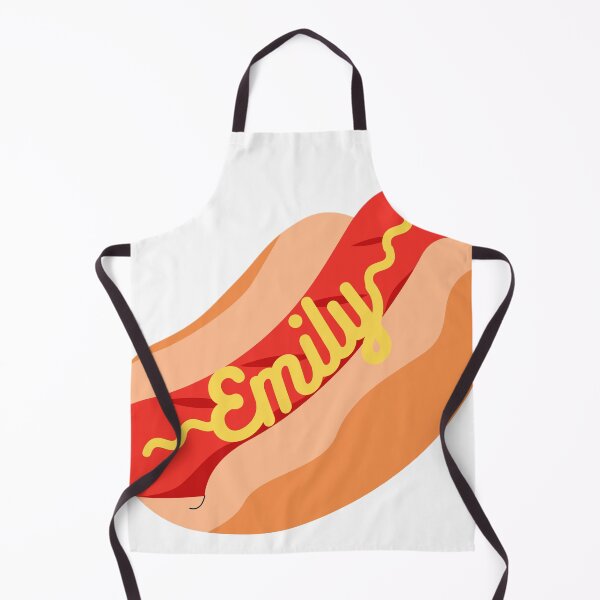 Item preview, Emily Hot Dog with Mustard designed and sold by Hockeybrat26.
