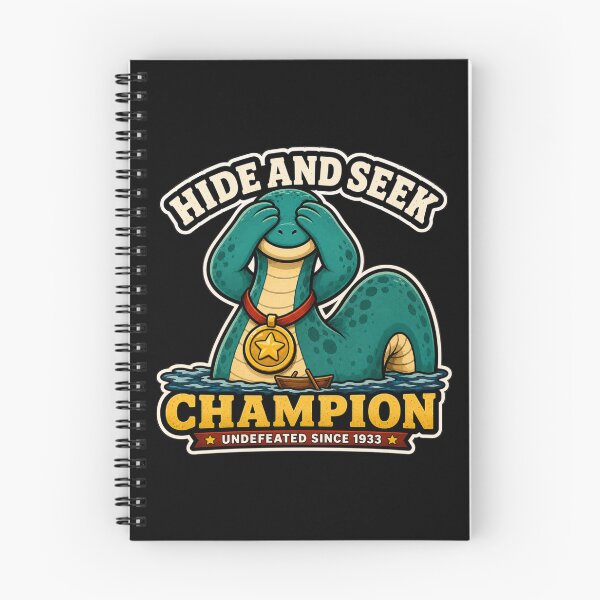 Item preview, Hide And Seek Champion Undefeated Since 1933 Funny Loch Ness Monster designed and sold by GibasVisuals.