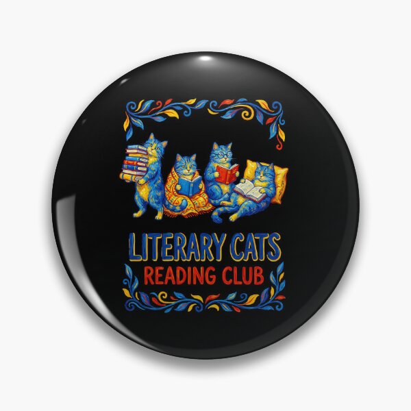Item preview, Literary Cats Reading Club designed and sold by TeeARTHY.