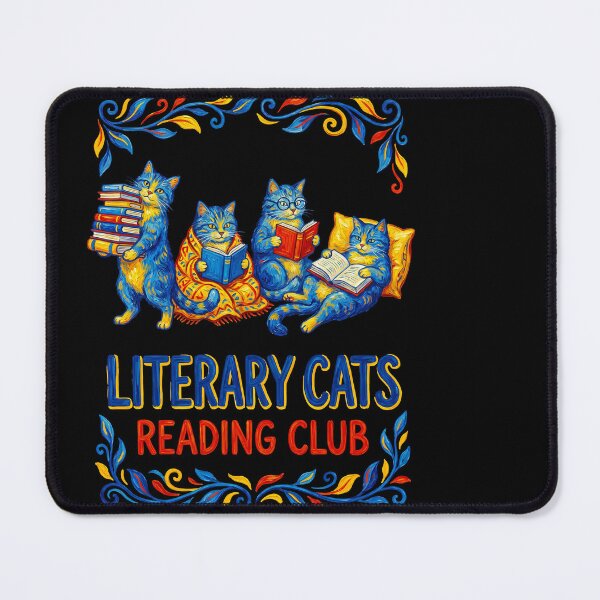 Item preview, Literary Cats Reading Club designed and sold by TeeARTHY.