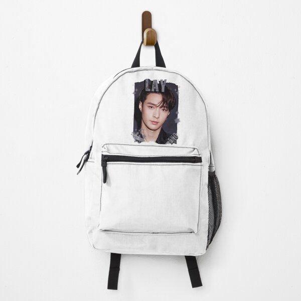 Item preview, EXOO Lay Kpop Solo Artist Black and White Collage Digital Art Portrait designed and sold by AJUNICE STUDIO.