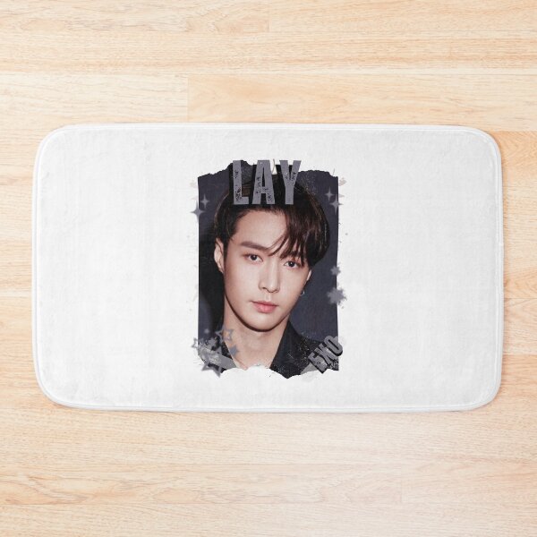 Item preview, EXOO Lay Kpop Solo Artist Black and White Collage Digital Art Portrait designed and sold by AJUNICE STUDIO.
