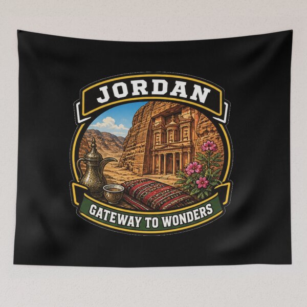 Item preview, Jordan – Gateway to Ancient Wonders designed and sold by GnuArt.