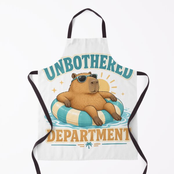 Item preview, Capybara Unbothered Department designed and sold by Rag-Dog.