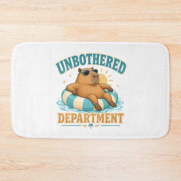 Artikelvorschau, Capybara Unbothered-Abteilung entworfen und verkauft von Rag-Dog.