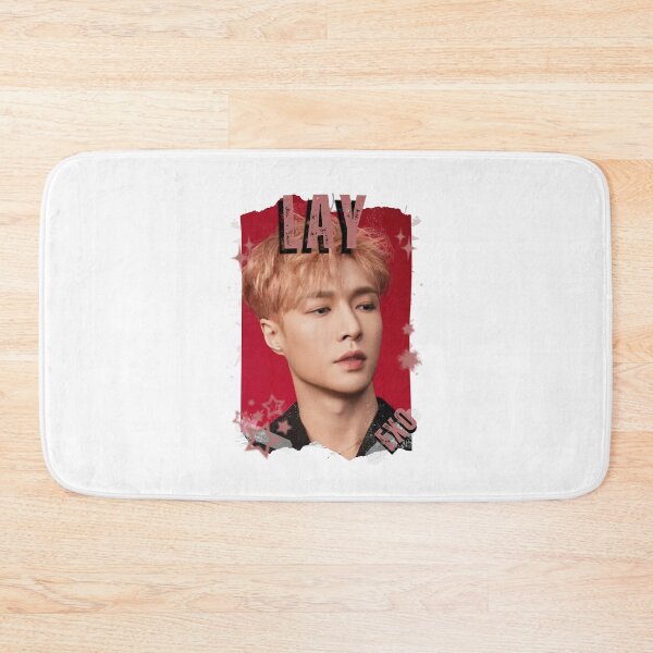 Item preview, EXOO Lay Kpop Solo Artist Black and White Collage Digital Art Portrait designed and sold by AJUNICE STUDIO.