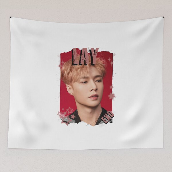 Artikelvorschau, EXOO Lay Kpop Solo-Künstler Schwarz-Weiß-Collage Digitales Kunstporträt entworfen und verkauft von AJUNICE STUDIO.