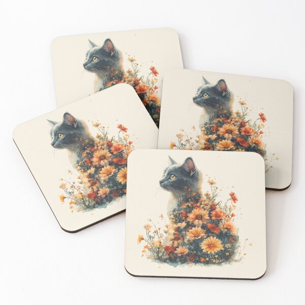 Item preview, Cute Watercolor Black Cat designed and sold by FloreDreamStudio.