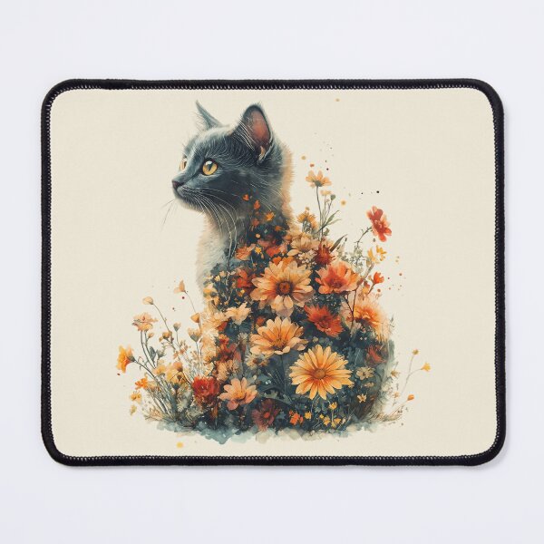 Item preview, Cute Watercolor Black Cat designed and sold by FloreDreamStudio.