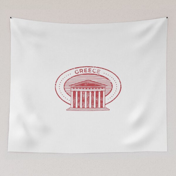 Item preview, Vintage Greece Travel Badge designed and sold by RickTShop.